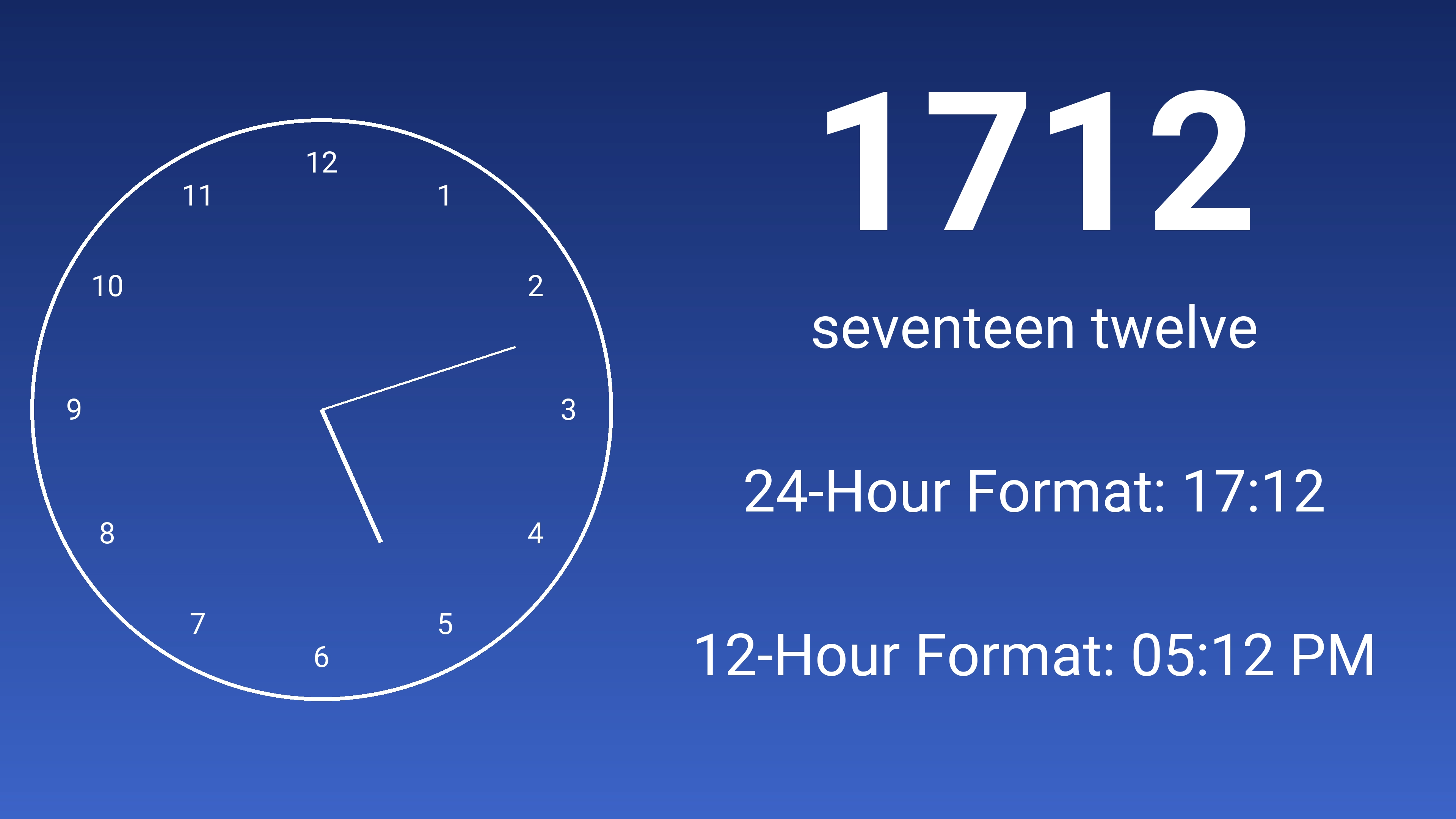 1712 military time